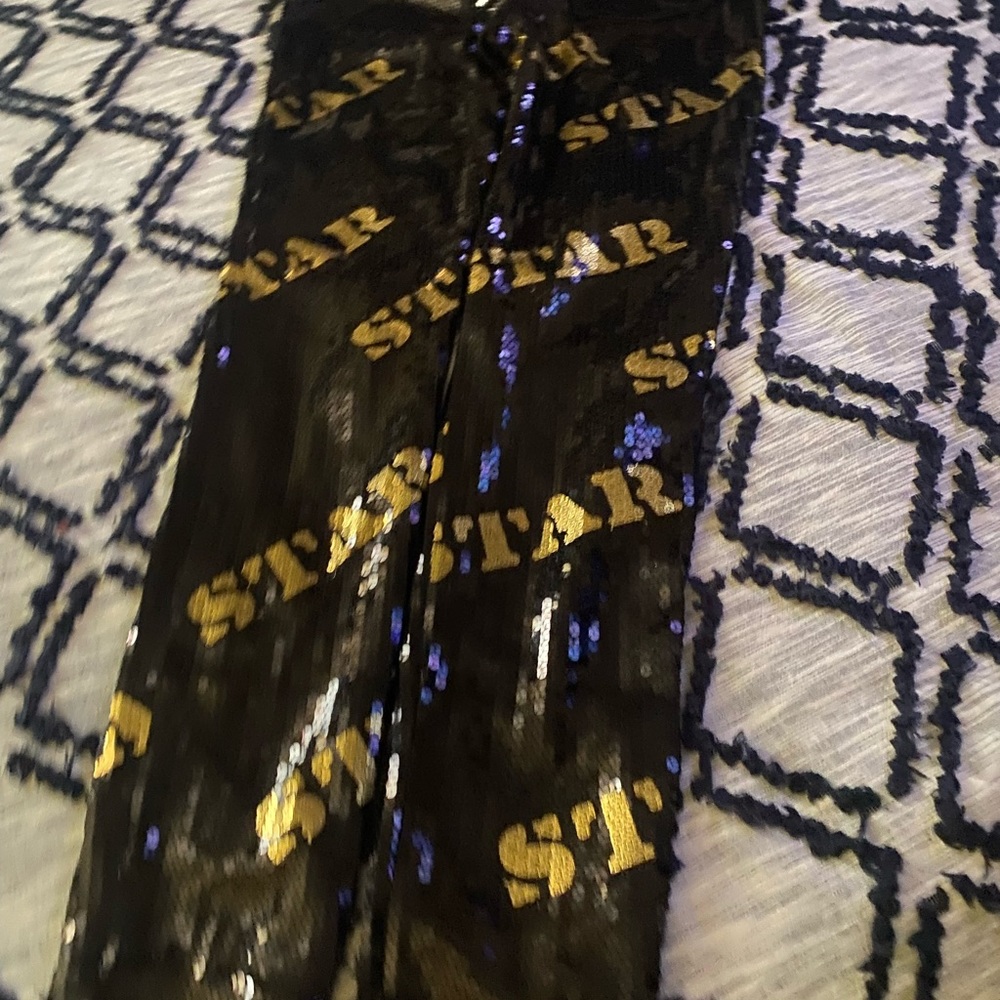 Moschino blk and gold sequin pants🔥🔥🔥🔥 Brand new!